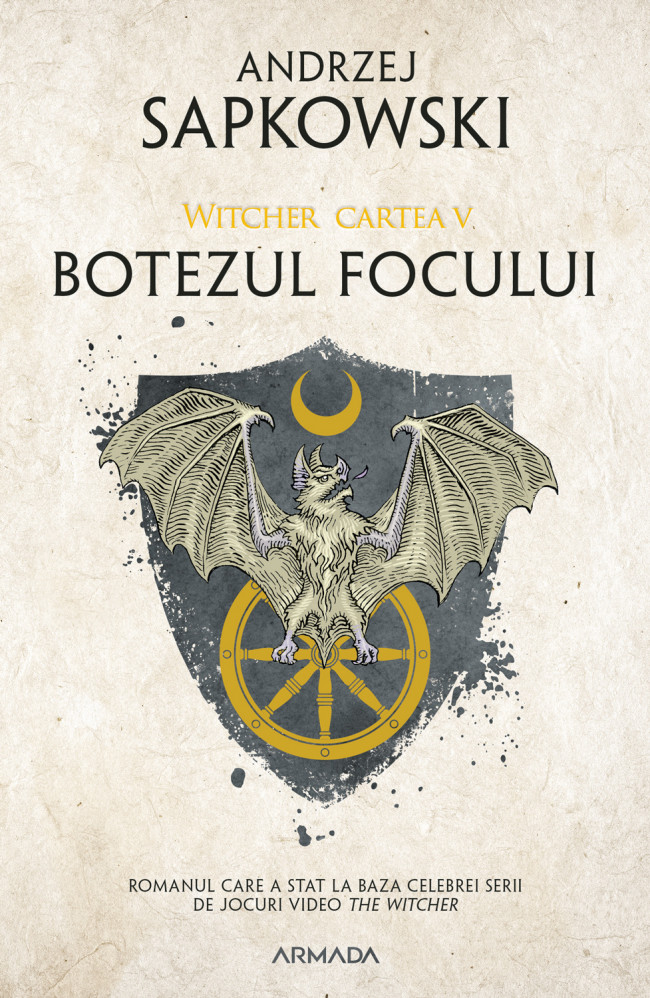 Cover for Botezul focului. Seria Witcher Vol.5