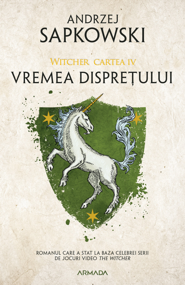 Cover for Vremea disprețului. Seria Witcher Vol.4